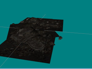 floor broken Model 3D