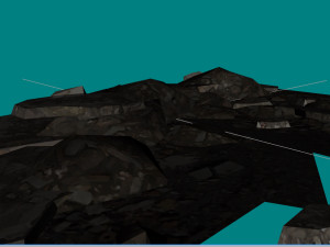 floor broken Model 3D