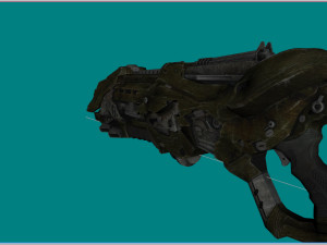 blaster 3Dモデル