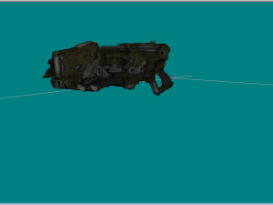 blaster 3Dモデル