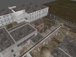 terrain baza stalker 3D Model