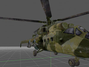 mi24 Modelo 3D