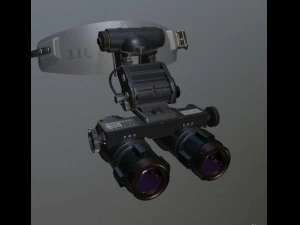 kacamata penglihatan malam Model 3D