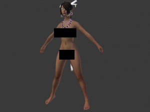 sexy lulu 3D 모델