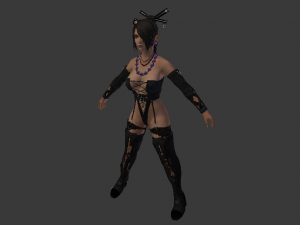 sexy lulu 3D 모델