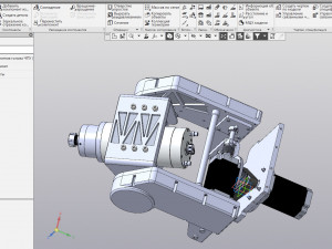 two-axis cnc head 3D Model