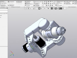 two-axis cnc head 3D Model