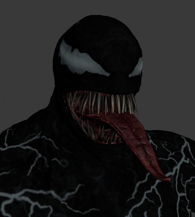venom Modello 3D .c4d .max .obj .3ds .fbx .stl .blend 