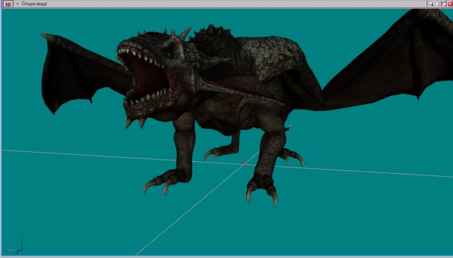 saskia dragon 3D Модель .c4d .max .obj .3ds .fbx .stl .blend 