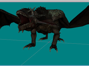 saskia dragon 3D Model
