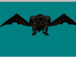 saskia dragon 3D Модель