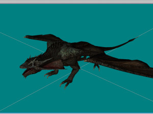 saskia dragon 3D Модель