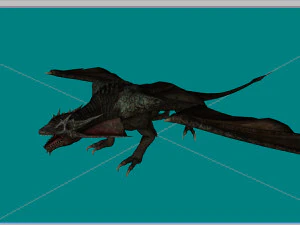 saskia dragon 3D Model