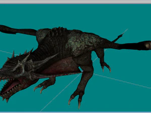 saskia dragon 3D Model