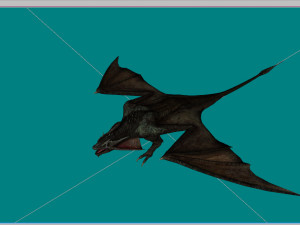 saskia dragon 3D Модель