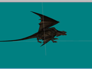 saskia dragon 3D Модель
