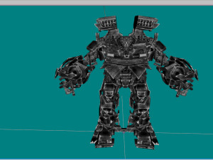 combaticon warrior 3D Model
