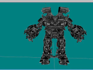 combaticon warrior 3D Model