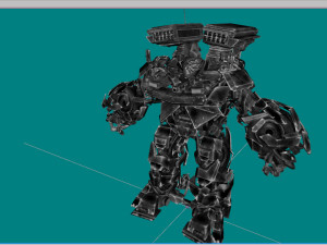 combaticon warrior 3D Model