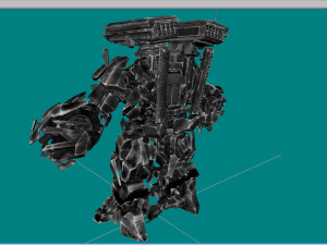 combaticon warrior 3D Model
