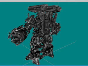 combaticon warrior 3D Model