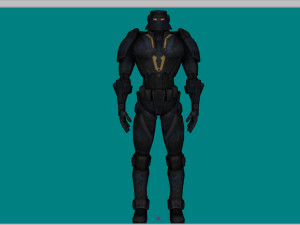 marine 3D Model