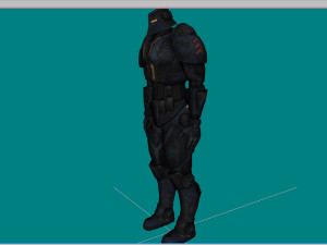 marine 3D 모델