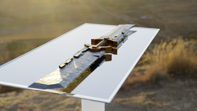 thanos sword 3D मॉडल .c4d .max .obj .3ds .fbx .stl .blend 