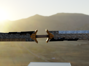 thanos sword 3D मॉडल
