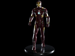 iron man mark 46 3D Model
