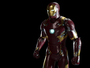 iron man mark 46 3D Model