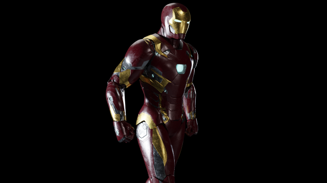 Iron Man Mark 46 - Taking Off Pose 3D Model $89 - .max .obj .c4d - Free3D