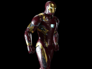 iron man mark 46 3D Model