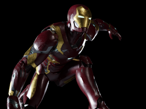 iron man mark 46 rigged 3D Модель