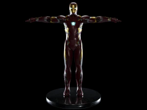 homem de ferro mark 46 manipulado Modelo 3D