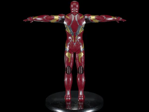 homem de ferro mark 46 manipulado Modelo 3D