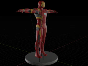 homem de ferro mark 46 manipulado Modelo 3D