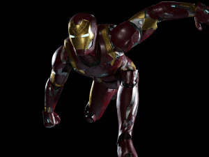 homem de ferro mark 46 manipulado Modelo 3D