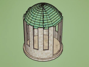 gazebo Modello 3D