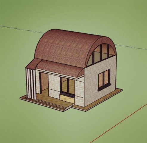 house 3D-Modell .c4d .max .obj .3ds .fbx .stl .blend 