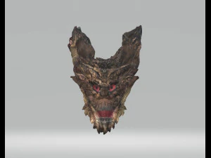 दानव मुखौटा 3D मॉडल