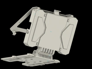 samsung s8 plus tactical molle system case 3D Print Model