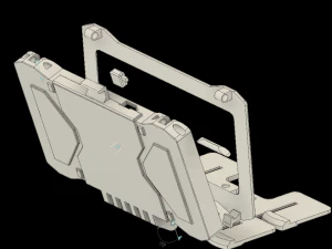 samsung s8 plus tactical molle system case 3D Print Model