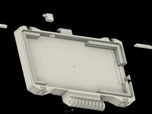 samsung s8 plus tactical molle system case 3D Print Model