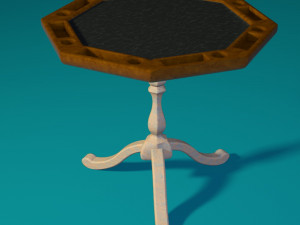 decorative table 3D 模型
