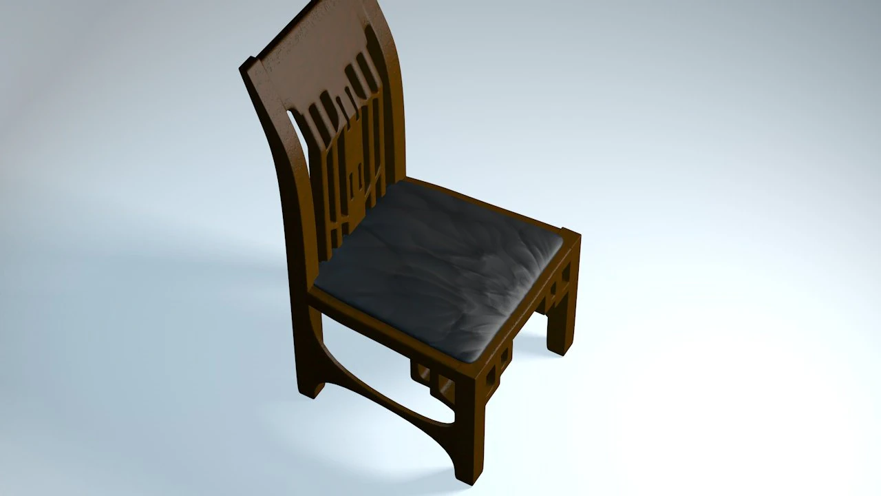 decorative stool 3D Model .c4d .max .obj .3ds .fbx .stl .blend 