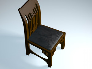 decorative stool 3D 模型