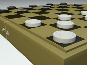 checker 3Dモデル