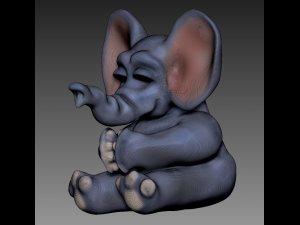 elephant Modello 3D