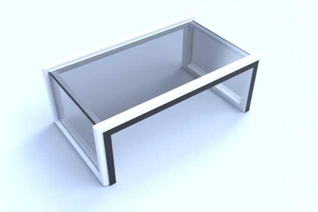 coffee table 3D 模型 .c4d .max .obj .3ds .fbx .stl .blend 